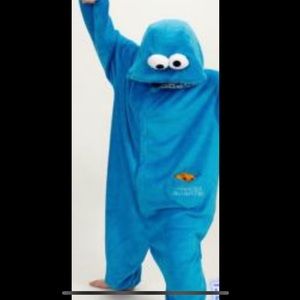 Cookie Monster onesie